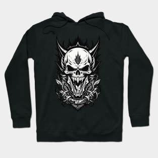 tattoo-style art drawing Hoodie